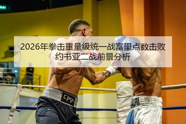 2026年拳击重量级统一战富里点数击败约书亚二战前景分析
